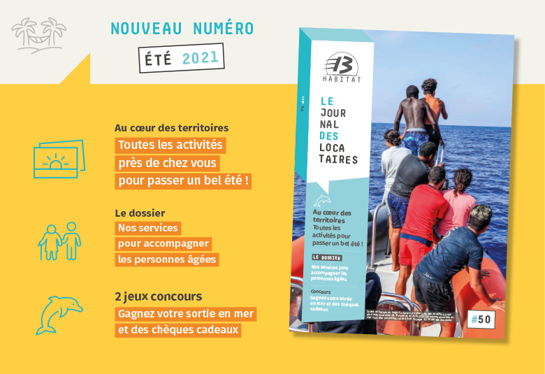 Le nouveau Journal des locataires Eté 2021 est en ligne !